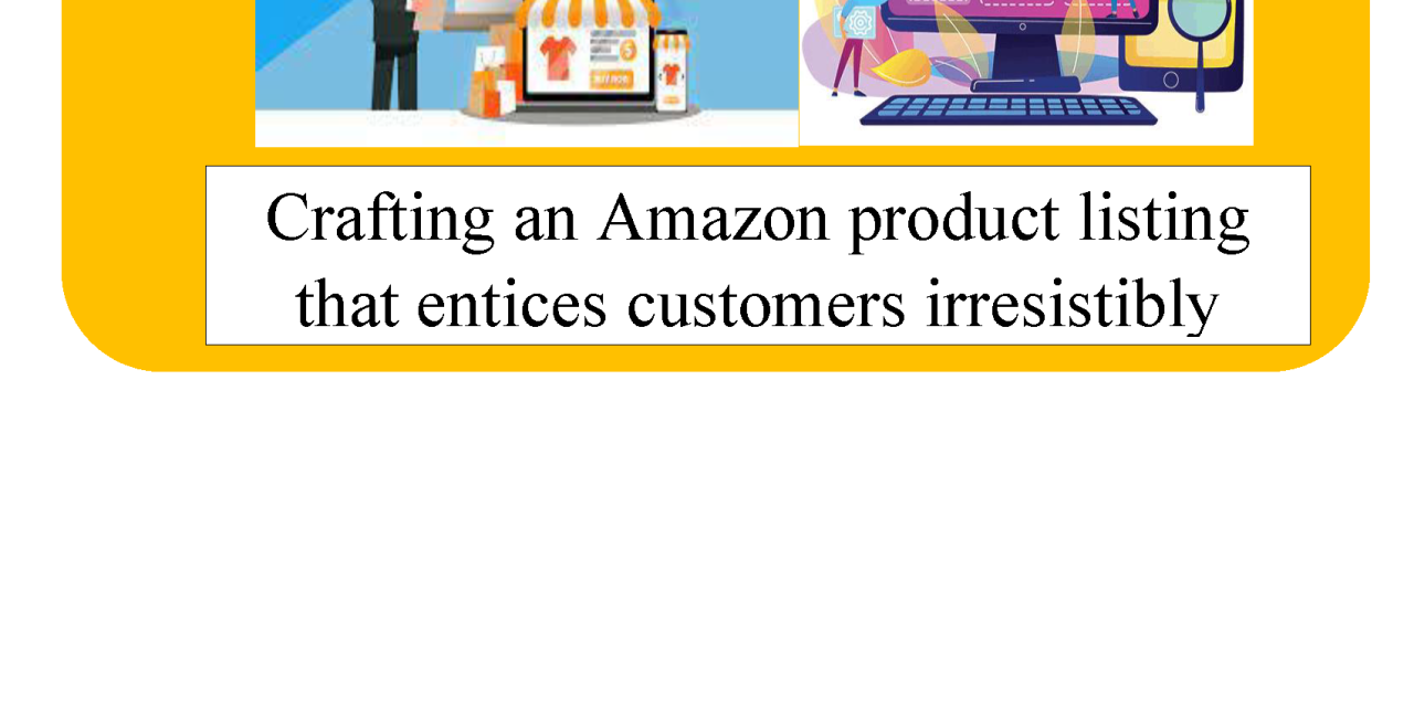 Crafting an Amazon Product Listing